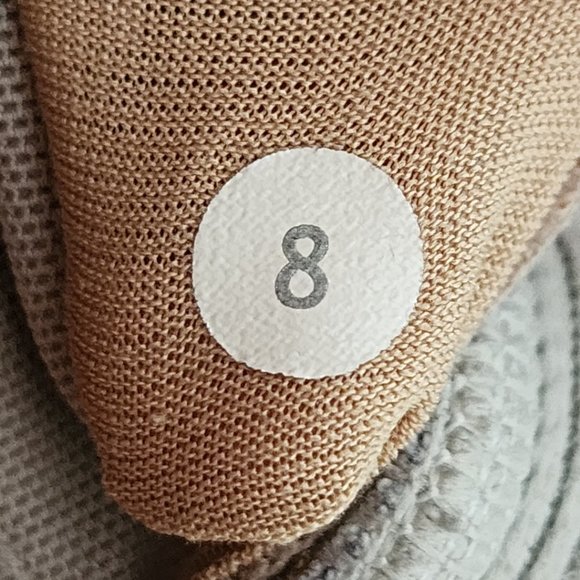 Lululemon White & Black Floral Print Racerback Bra - Picture 3 of 4